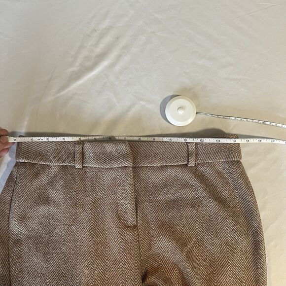 Amanda+chelsea Women's Bootcut Dress‎ Pant, Tan Herringbone, Size 4 - Picture 10 of 15